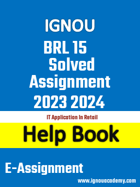 IGNOU BRL 15 Solved Assignment 2023 2024